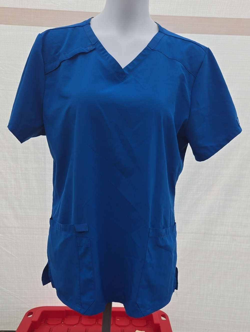 Dickies Royal Blue V-Neck Women's Scrub Tunic